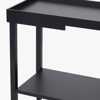 Marnie Black Wood Veneer Console Table