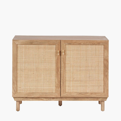 Henrik Natural Rattan 2 Door Cabinet