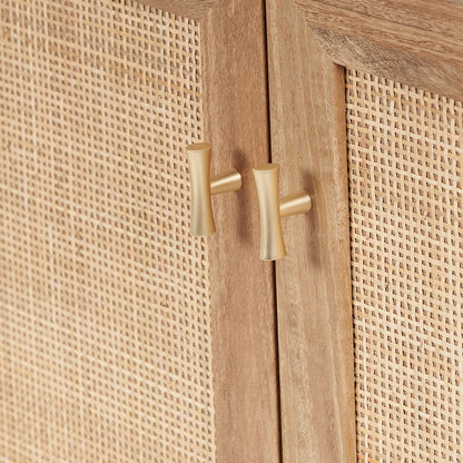 Henrik Natural Rattan 2 Door Cabinet