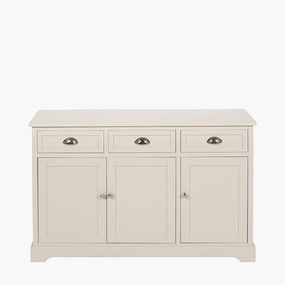 Croft Linen Pine 3 Door 3 Drawer Unit