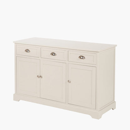 Croft Linen Pine 3 Door 3 Drawer Unit