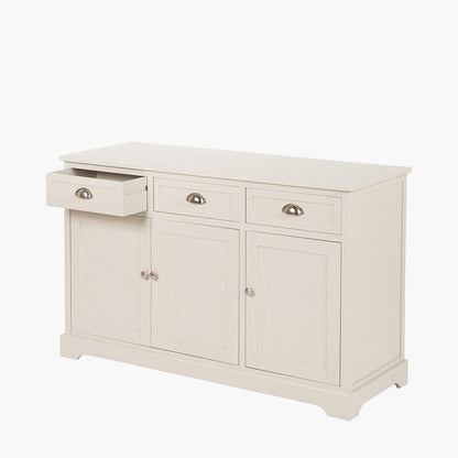 Croft Linen Pine 3 Door 3 Drawer Unit