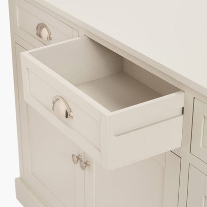 Croft Linen Pine 3 Door 3 Drawer Unit