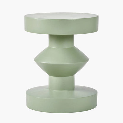 Drey Sage Fibrestone Side Table