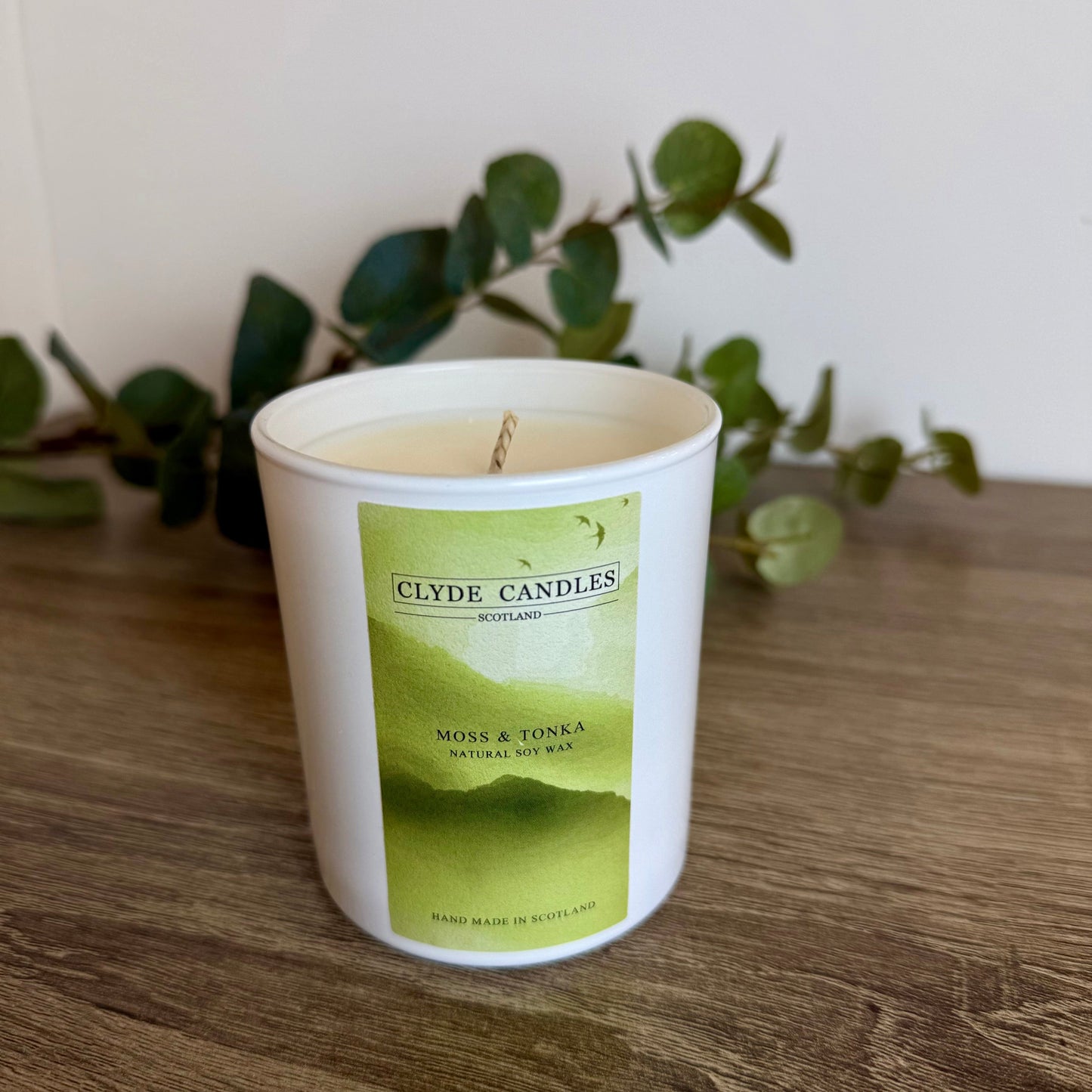 Moss & Tonka Large Glass Candle Gift Box