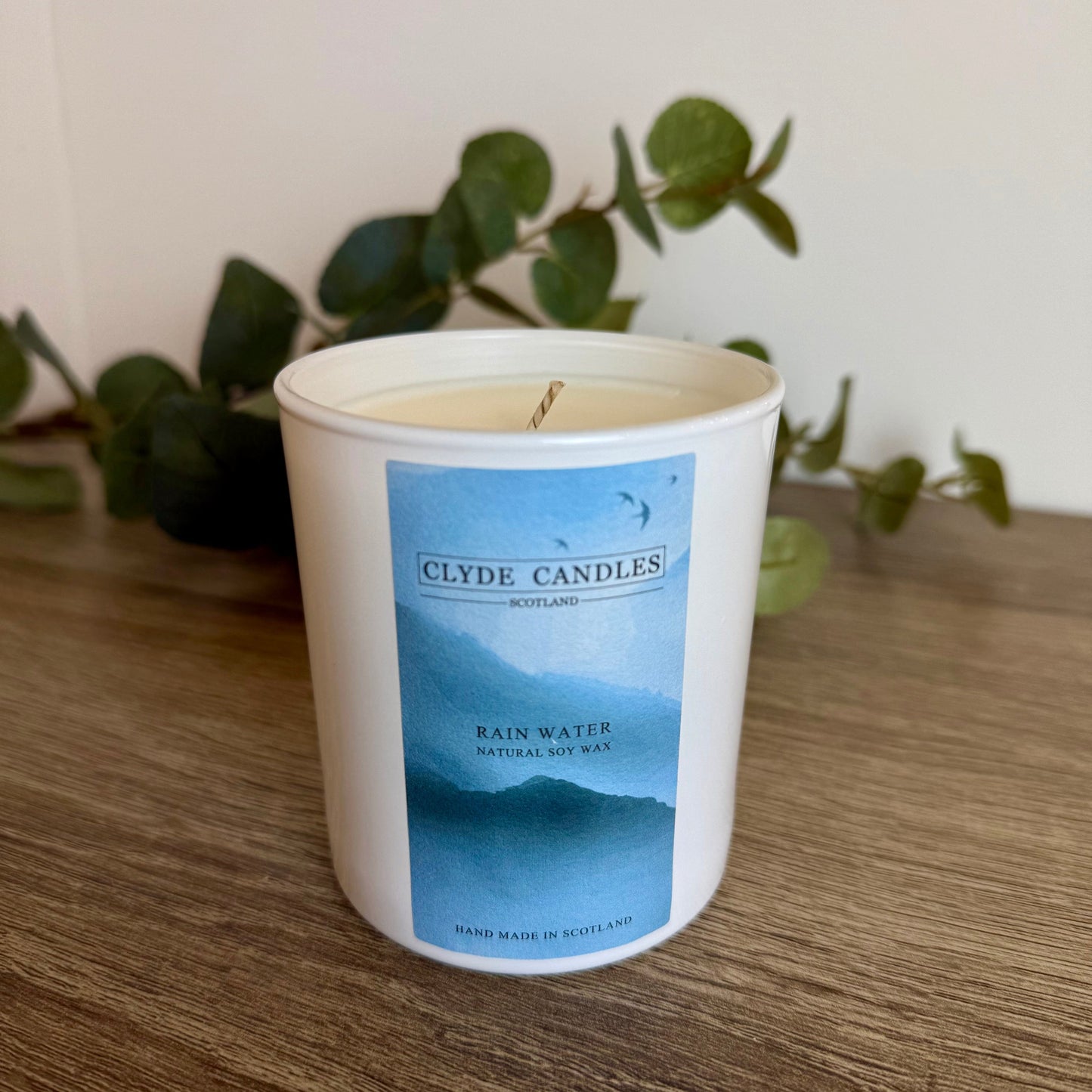 Rain Water Large Glass Candle Gift Box