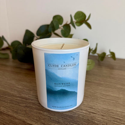 Rain Water Large Glass Candle Gift Box