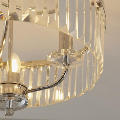 Lulu 3 Light Semi Flush Ceiling Light