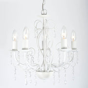 Mela White Chandelier
