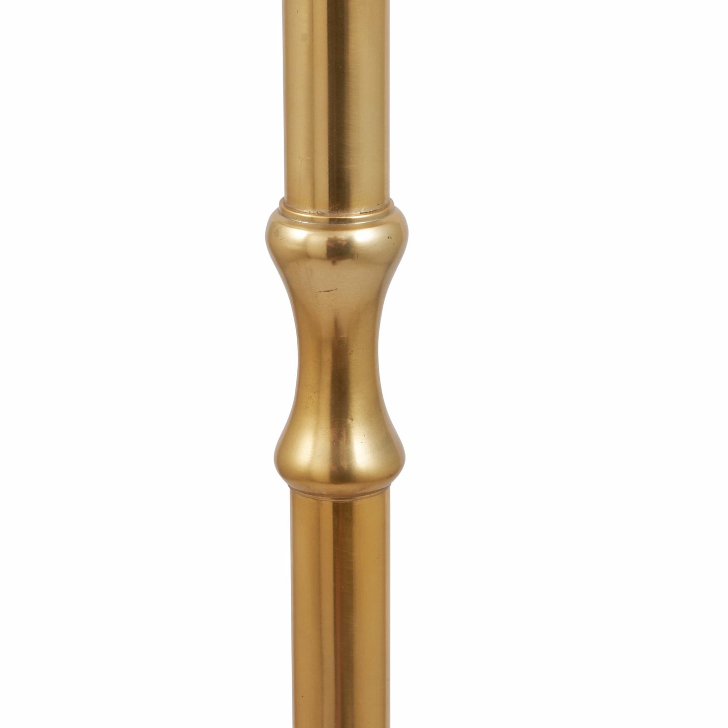 Shiny Gold Palm Tree Stick Table Lamp