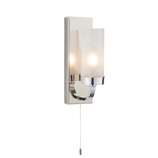 Diana 1 Light Chrome Bathroom Wall Light