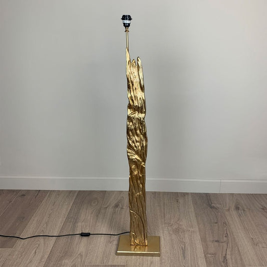 Trident Large Gold Floor Lamp