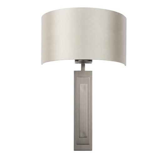 Empire Wall Light Brushed Bronze & Mink