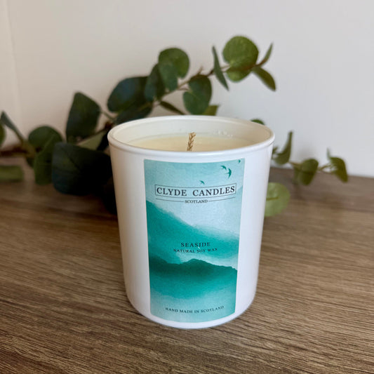 Seaside Large Glass Candle Gift Box