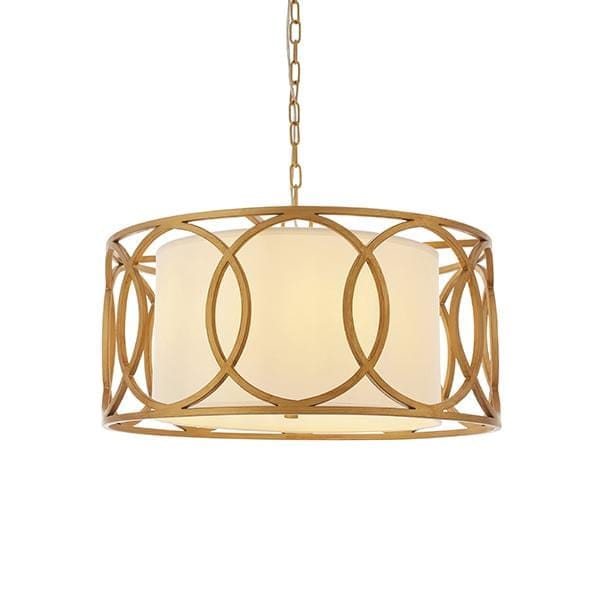 Aranchia 4 Light Brushed Gold Pendant