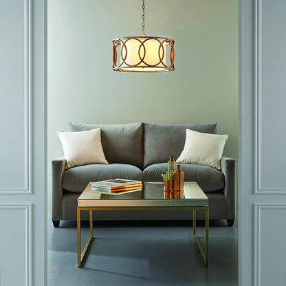 Aranchia 4 Light Brushed Gold Pendant