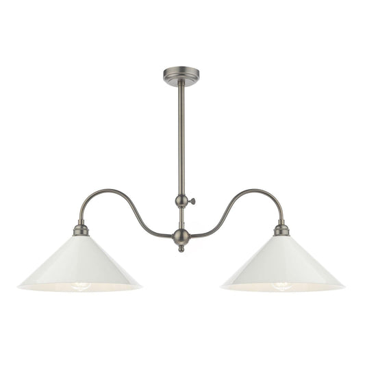 Audley End 2 Light Bar Pendant