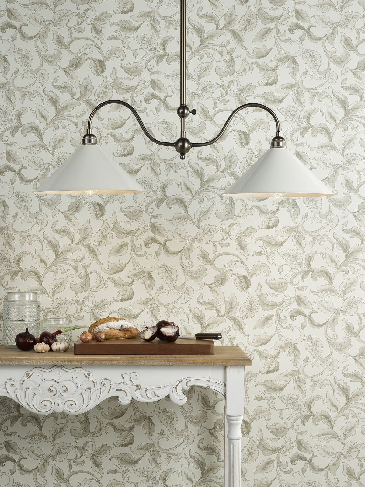 Audley End 2 Light Bar Pendant