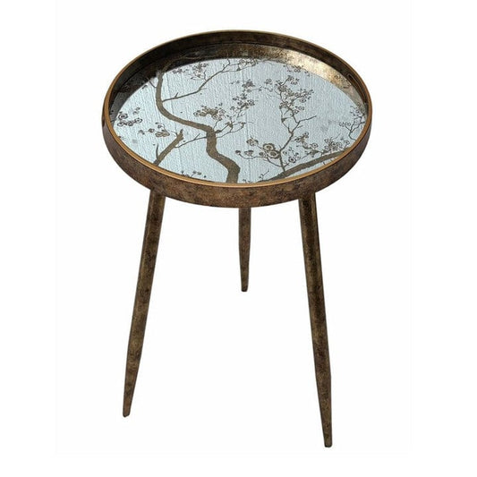Oriental Tree Side Table