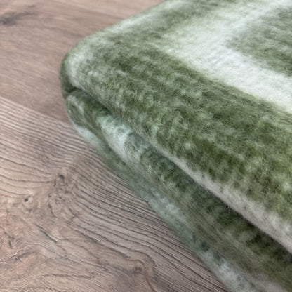 Abstract Olive Lambs Tail Throw