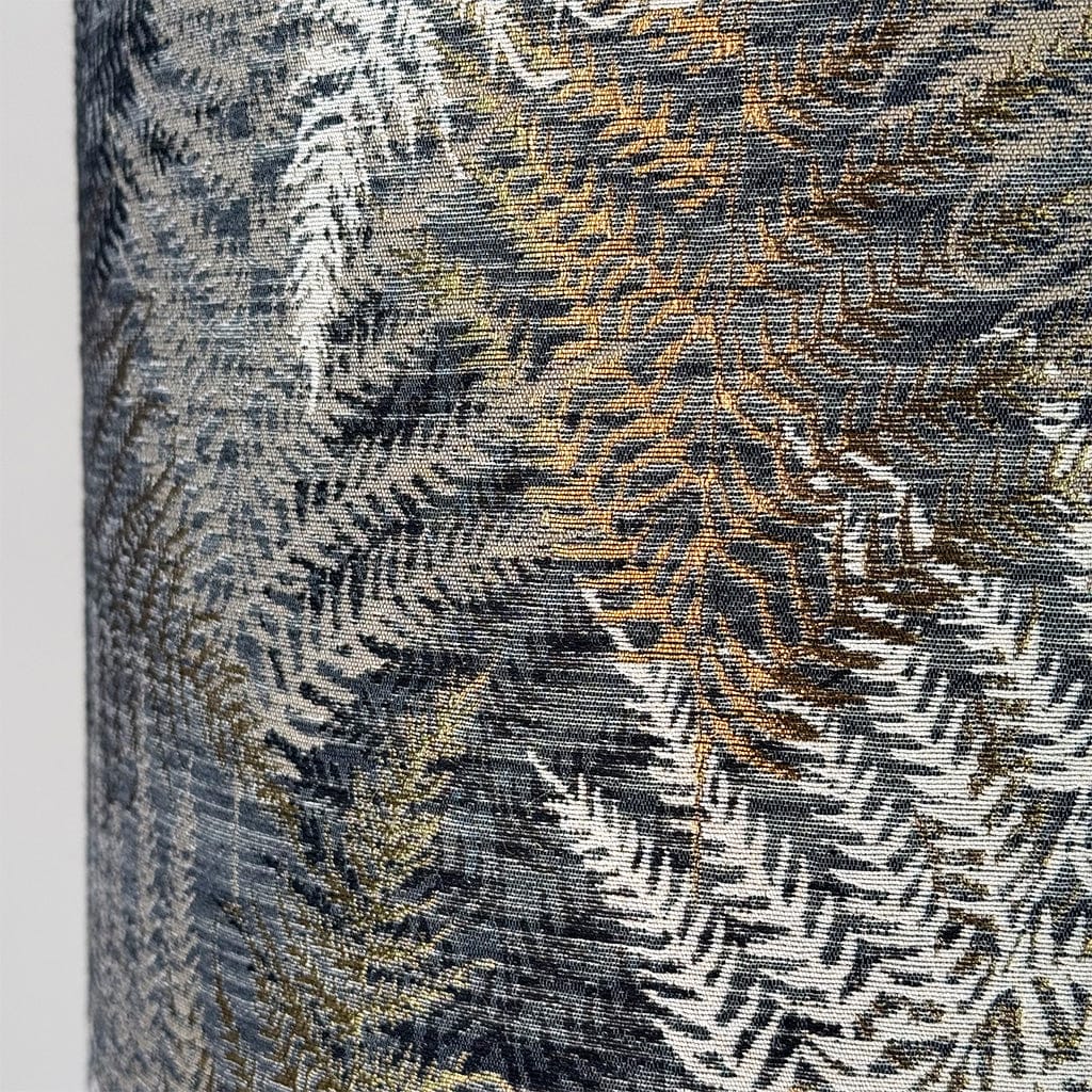 Rocke Bespoke Shade in Gold, Cream & Black Fern