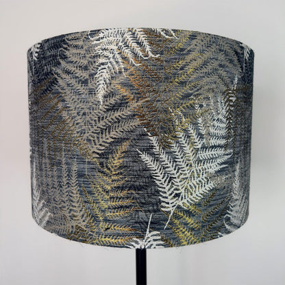 Rocke Bespoke Shade in Gold, Cream & Black Fern