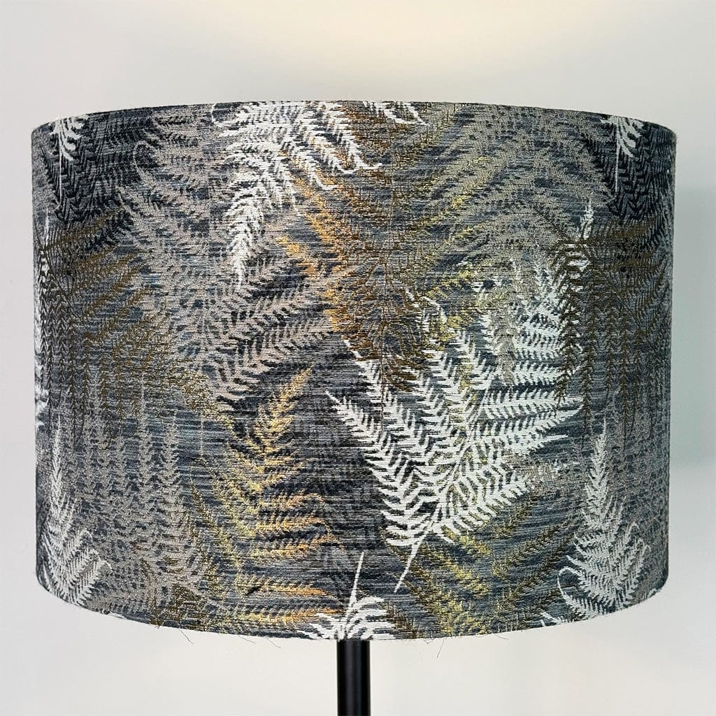 Rocke Bespoke Shade in Gold, Cream & Black Fern