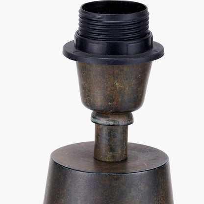 Verdigris Conical Table Lamp