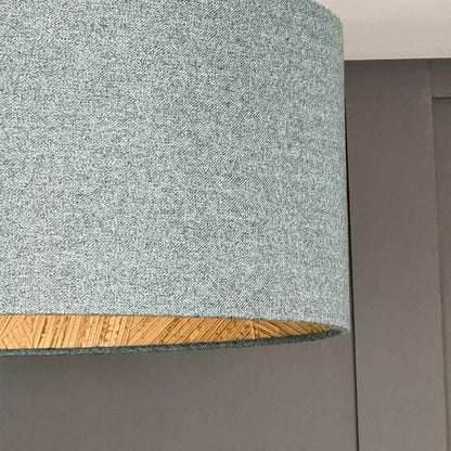 Arte Mauna Wallpaper Lined Pendant Shade with Jade Outer