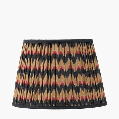 Athira Multi Chevron Mushroom Pleat Tapered Lamp