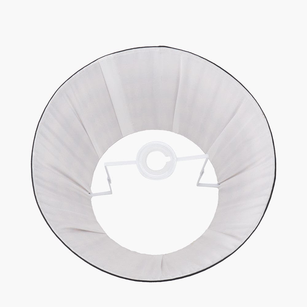 Athira Multi Chevron Mushroom Pleat Tapered Lamp