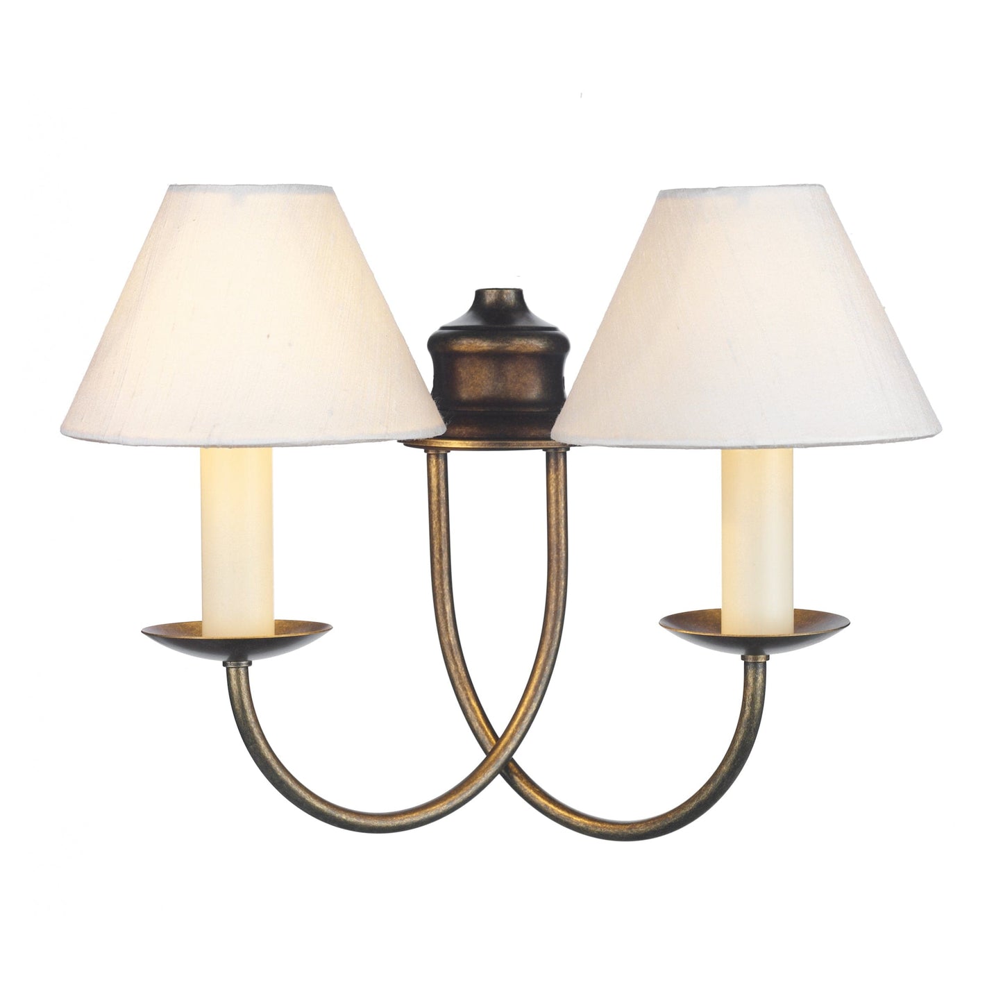 David Hunt Bermuda Aged Brass Wall Light