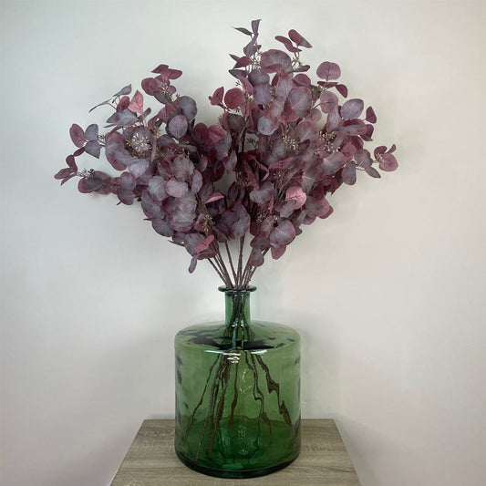 Burgundy Berried Eucalyptus Bundle