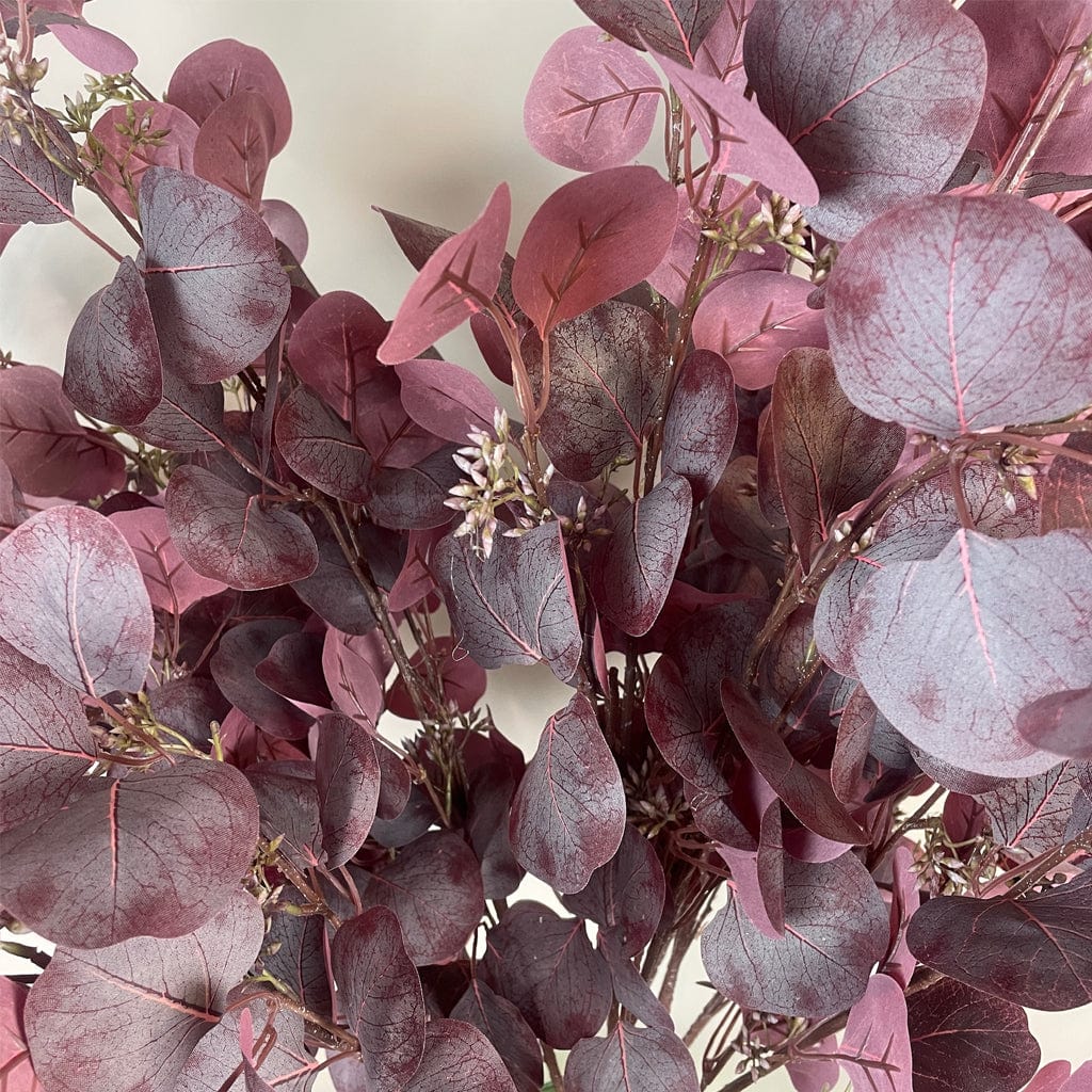 Burgundy Berried Eucalyptus Bundle