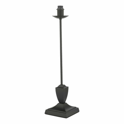 Tessa Satin Black Table Lamp Base Only