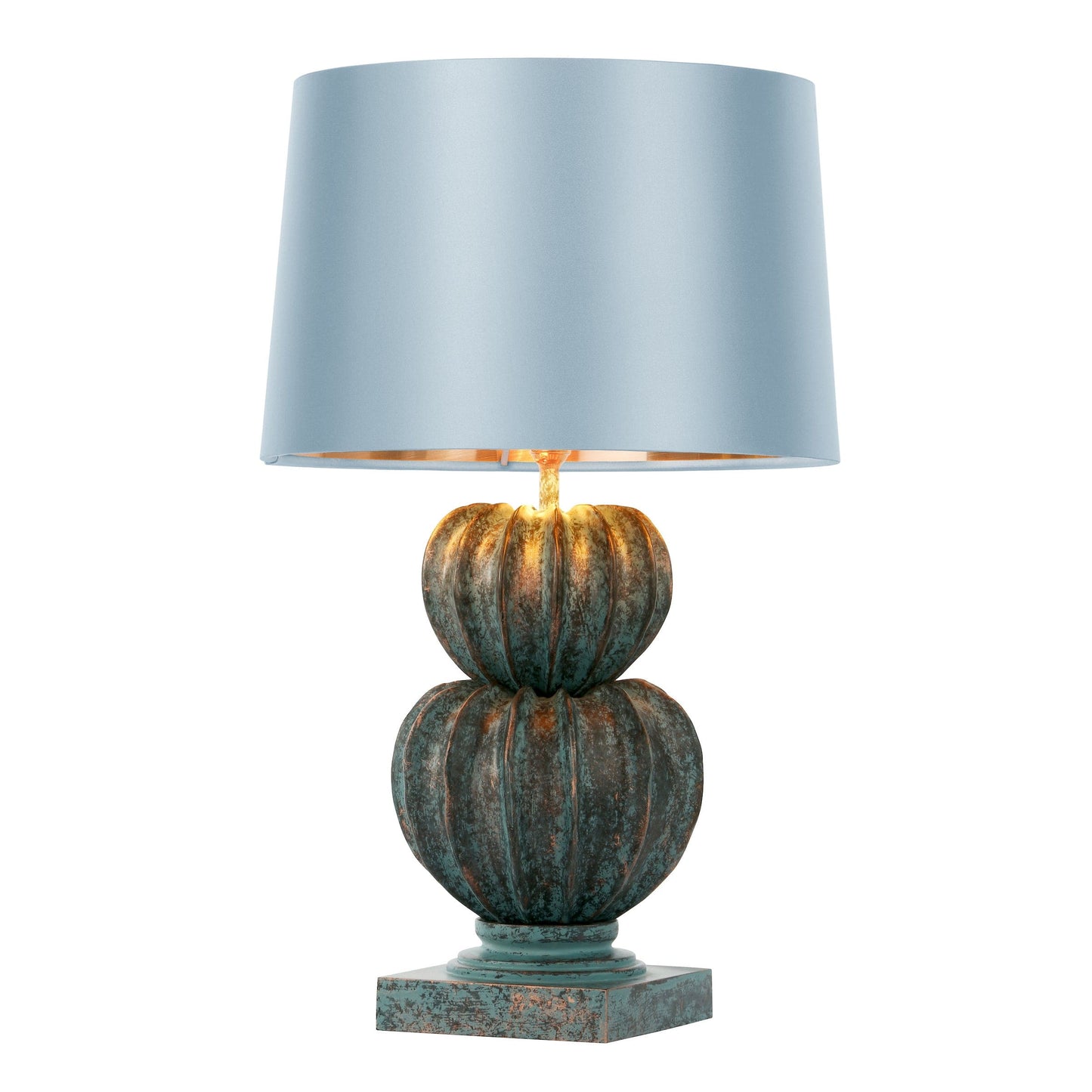 David Hunt Botany Verdigris Table Lamp