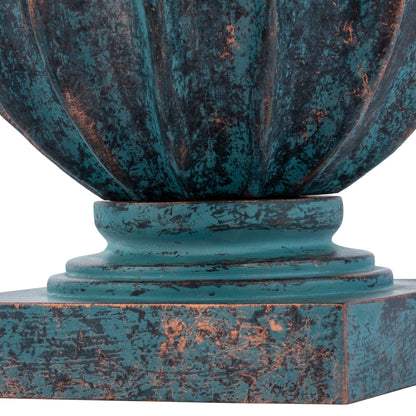 David Hunt Botany Verdigris Table Lamp