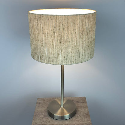 Belford Antique Brass Table Lamp with Honeycomb Shade