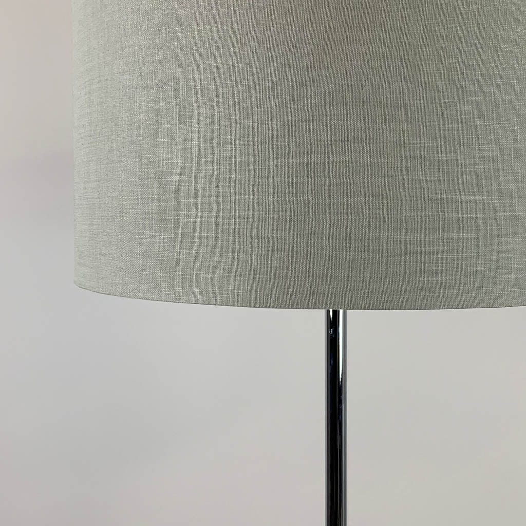 Belford Brushed Steel Floor Lamp With Choice of Shade