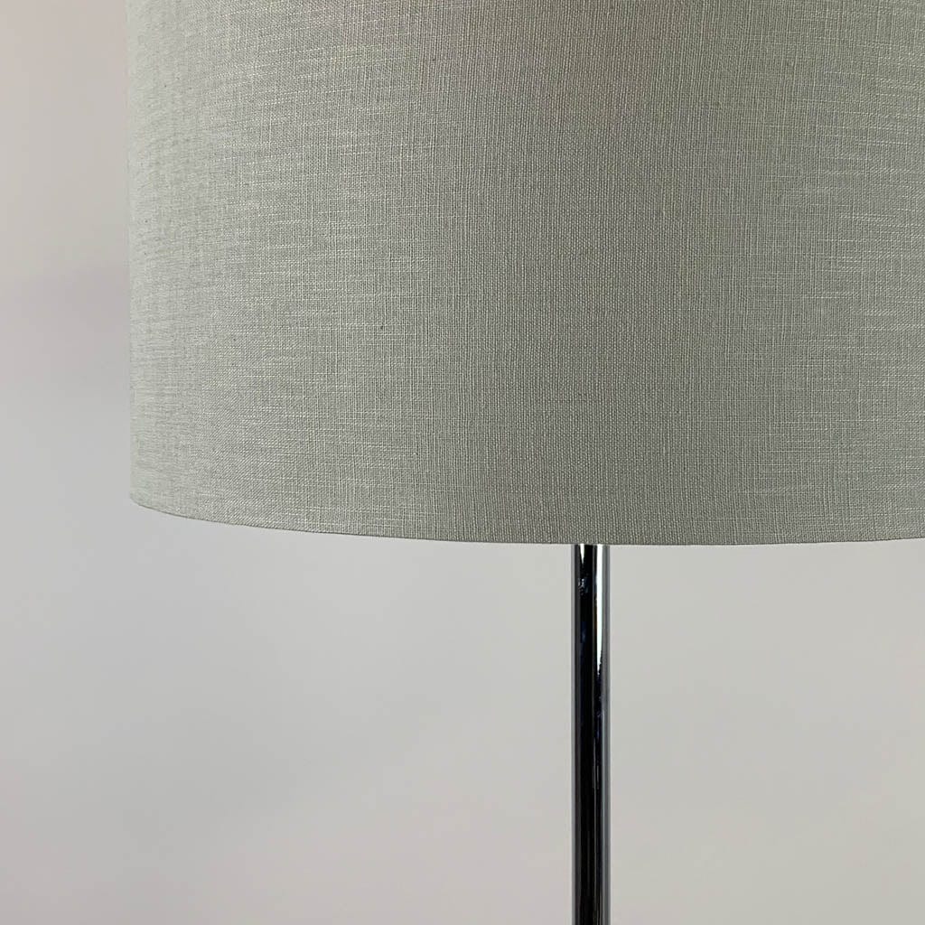 Belford Brushed Steel Floor Lamp With Choice of Shade