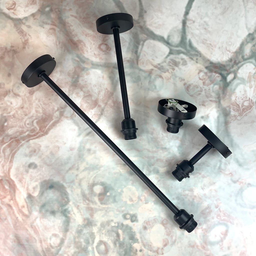 Matt Black Pathos - Pendant Light Fitting