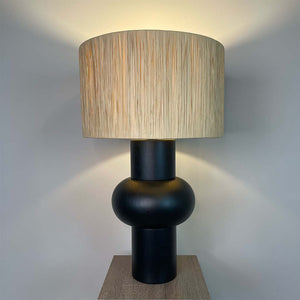 Black Isle Table Lamp with Choice of Shade