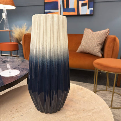 Blue Ombre Large Vase