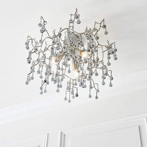 Eve 3 Light Semi Flush Ceiling Light