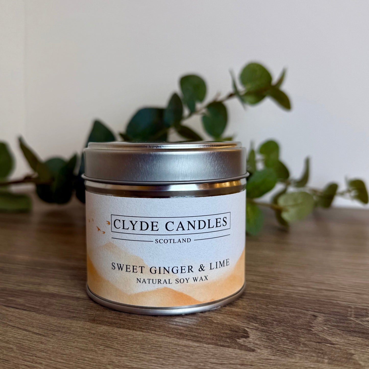Sweet Ginger & Lime Candle Tin
