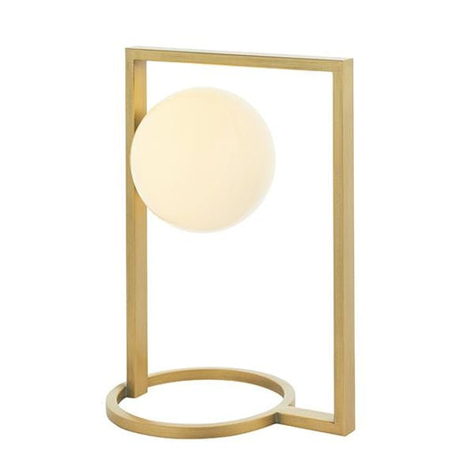 Orbit Brushed Gold Table Lamp