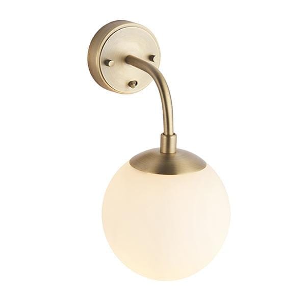 Keleti Matt Antique Brass Wall Light