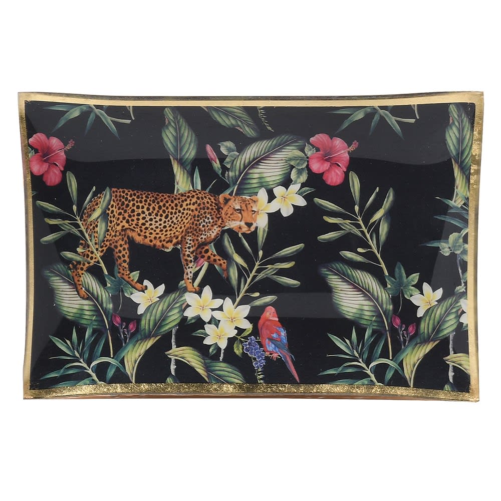 Leopard Trinket Tray