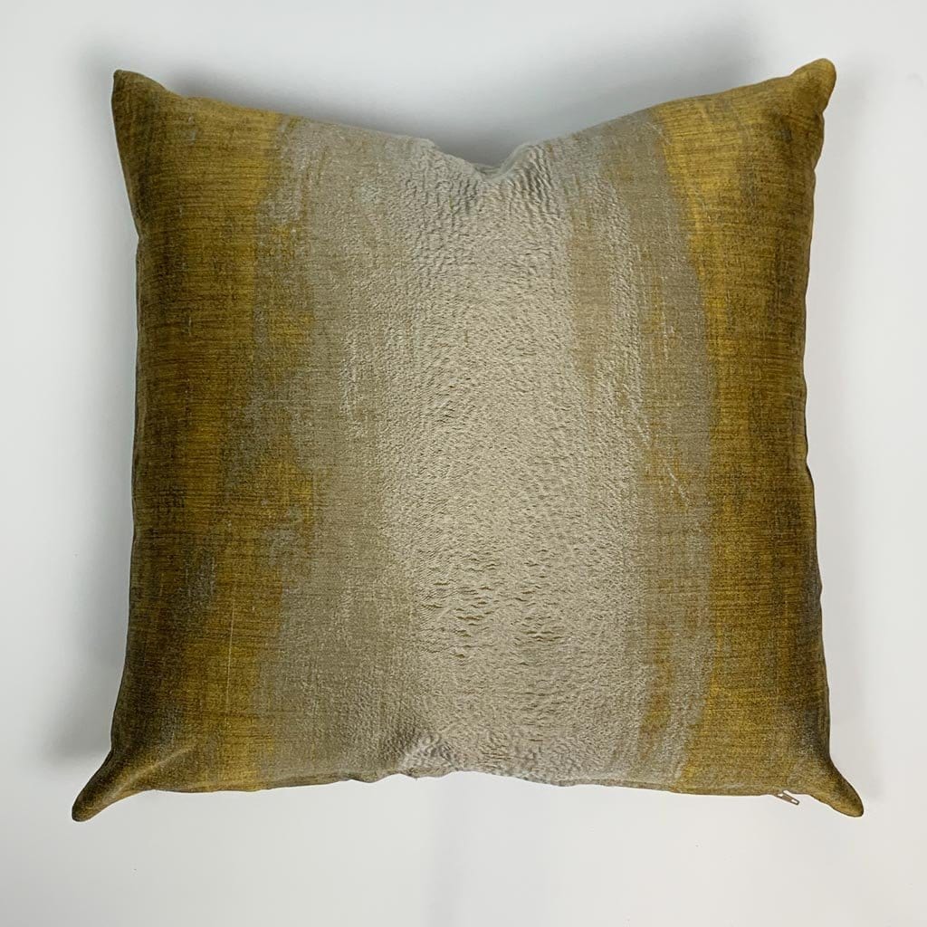 Sunrise Taupe & Mustard Cushion 45x45cm