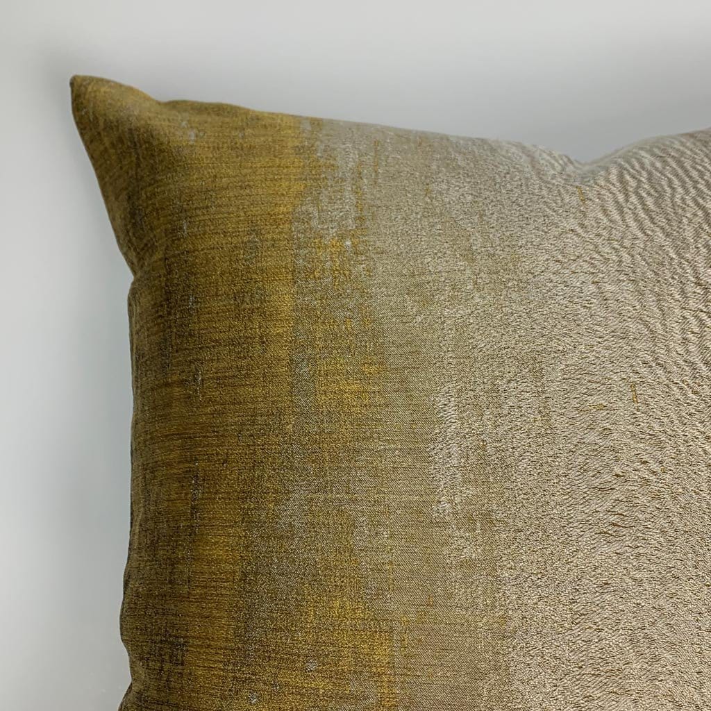 Sunrise Taupe & Mustard Cushion 45cm x 45cm